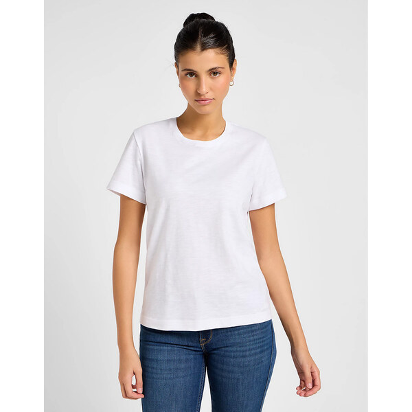Triko LEE PERFECT TEE BRIGHT WHITE 112355195 65371798