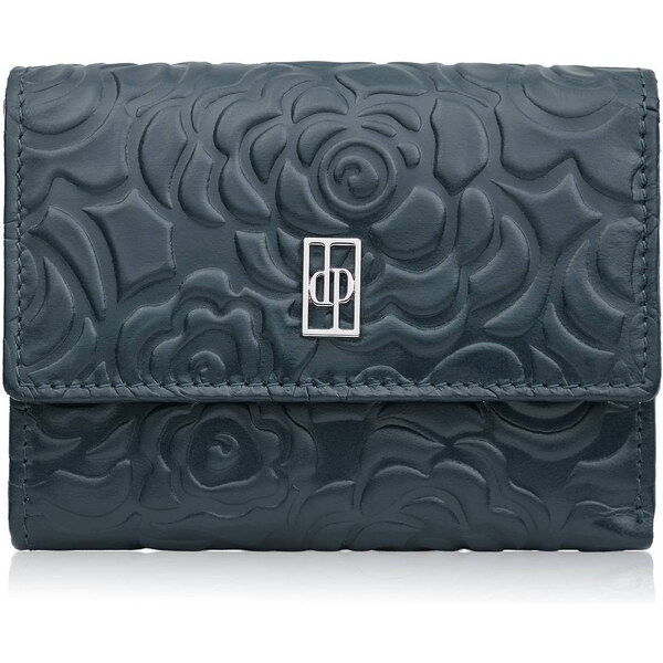Paolo Peruzzi Dámska kožená peňaženka s RFID | tmavomodrá AL-15-NV 65370882