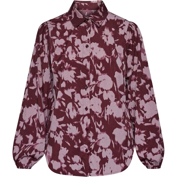 SISTERS POINT Blúzka EBBEY-SH76 fialová / farba lesného ovocia 65475005