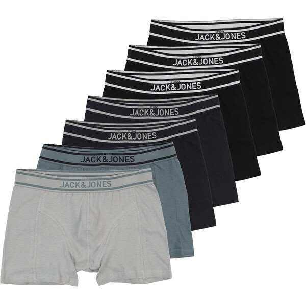 Jack & Jones Junior Nohavičky JACJOHN námornícka modrá / sivá / čierna 65373101