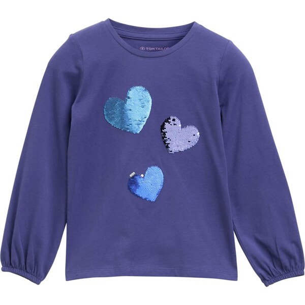 TOM TAILOR Tričko modrá / fialová 65373184