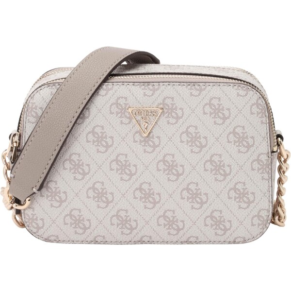 GUESS Taška cez rameno Noelle II béžová / biela 65679319