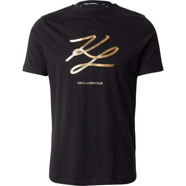 Karl Lagerfeld Tričko zlatá / čierna 65373231