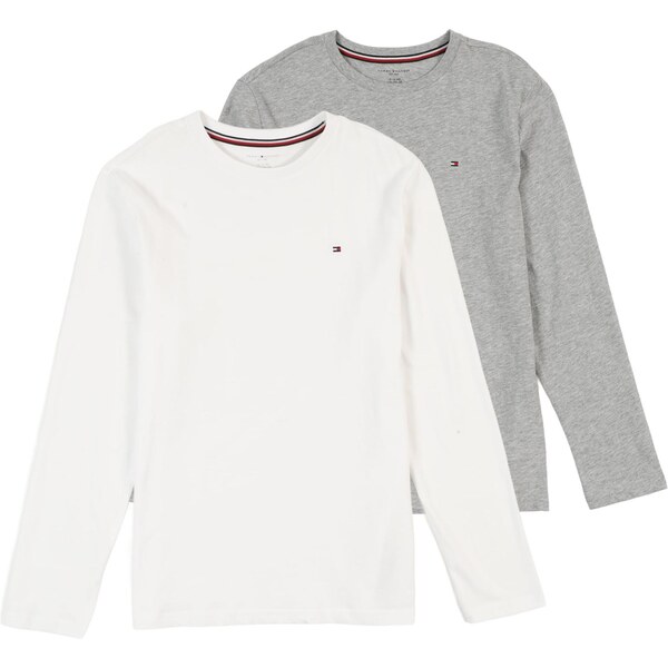 Tommy Hilfiger Underwear Tričko sivá melírovaná / biela 65373223