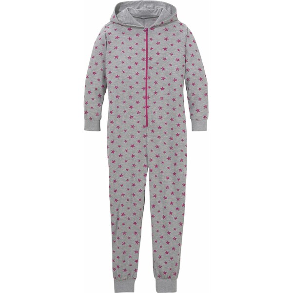 Petite Fleur Kids Pyžamo sivá / tmavoružová 65661847