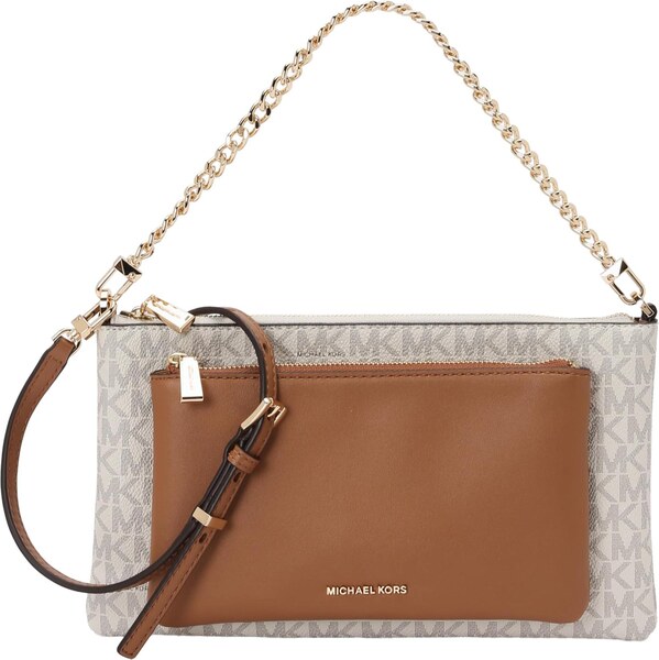 MICHAEL Michael Kors Taška cez rameno krémová / karamelová / zlatá / 65376900