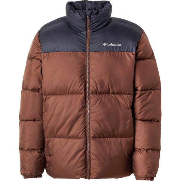 COLUMBIA Outdoorová bunda Puffect III hnedá / čierna / biela 65376903