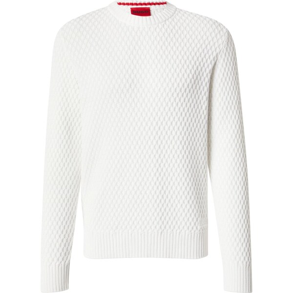 HUGO Sveter Syer biela 65707935