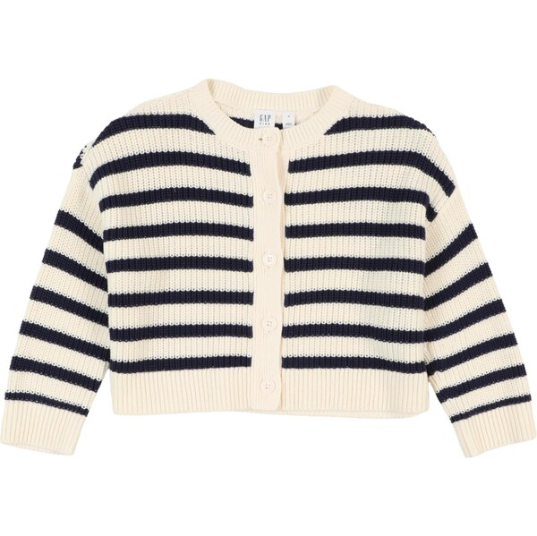 GAP Kardigán krémová / námornícka modrá 65664264