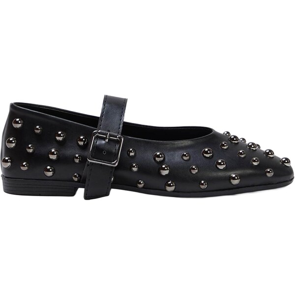 Trendyol Baleríny s ramienkom čierna 65892698