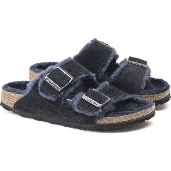 Birkenstock Arizona VL Shearling Midnight Insulated Žabky Suede 65547849