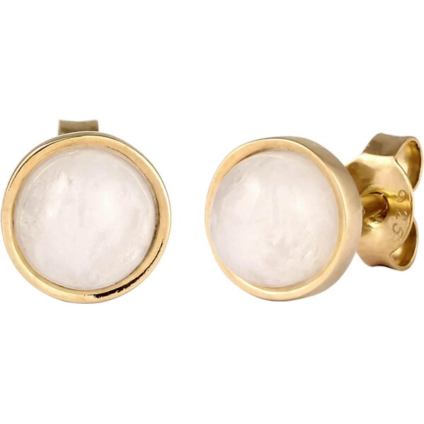 ELLI Náušnice zlatá / biela 65678262