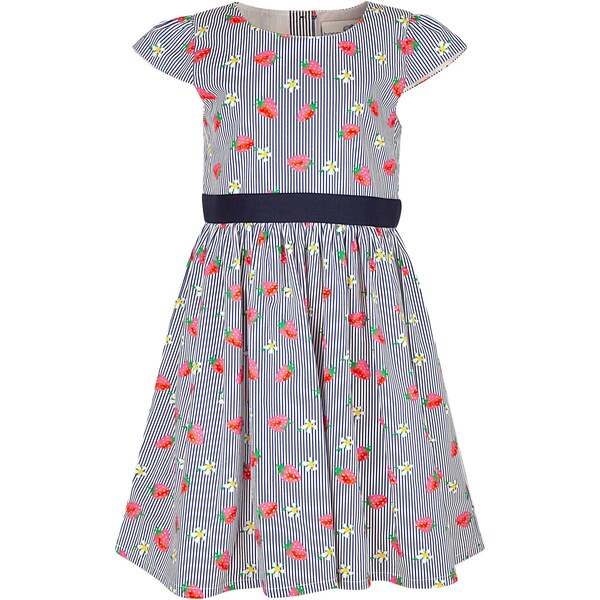 happy girls Šaty námornícka modrá / modrá denim / malinová / biela 65881734