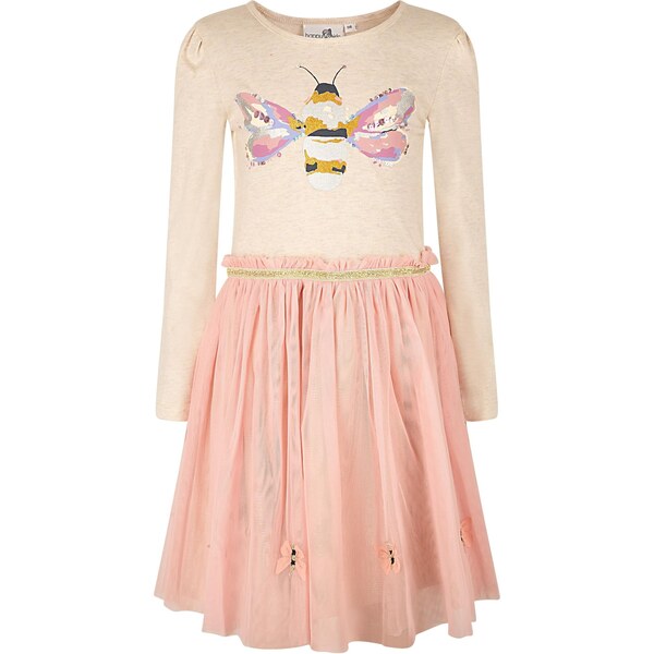 happy girls Šaty svetlobéžová / zlatá / staroružová / strieborná 65889762