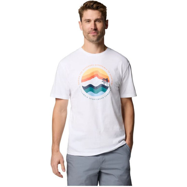 Columbia Path Lake II Graphic Tee M Tričko 1934814111 65549876