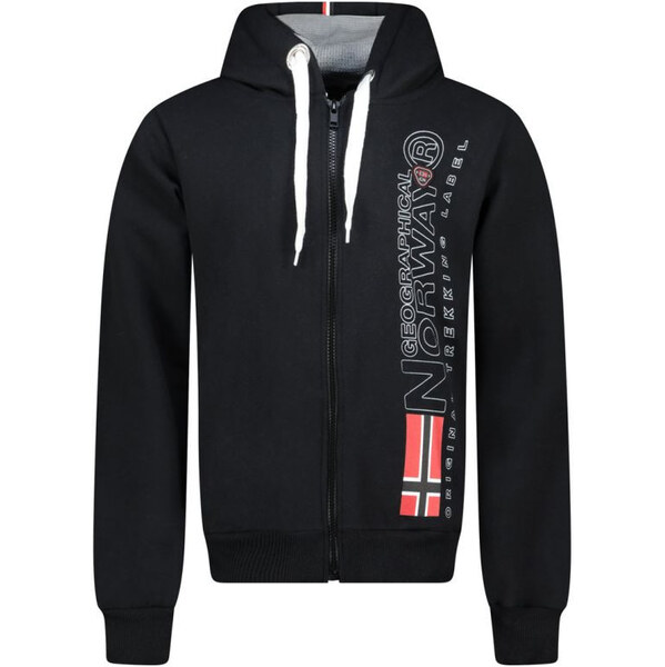 Geographical Norway Fogora DB 100 M WZ3064H/GN-čierna mikina 65552838