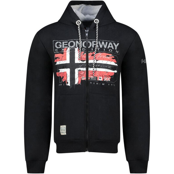 Geographical Norway Geografické Nórsko Mikina Grusty DB 100 M WZ3083H 65552840