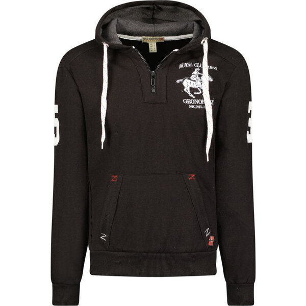 Geographical Norway Folton EO 100 M WW4783H/GNO-čierna mikina 65552851