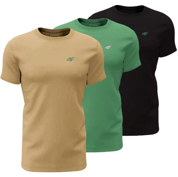Tričko 4F M3094 3pak M 4FWSS25TTSHM3094 92S pánske 65553151