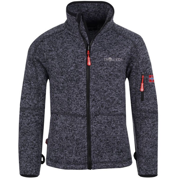 TrollKids Jondalen Jacket Jr 802-607 fleecová mikina 65553824