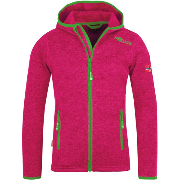 Trollkids Dievčenská fleecová bunda Jondalen Jacket XT Jr 221-213 65553887
