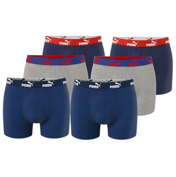 Boxerky Puma 6-pack M 1000035473728030 65554376