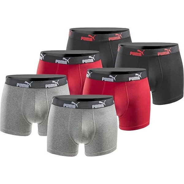 Boxerky Puma 6-pack M 1000035474250050 65554378