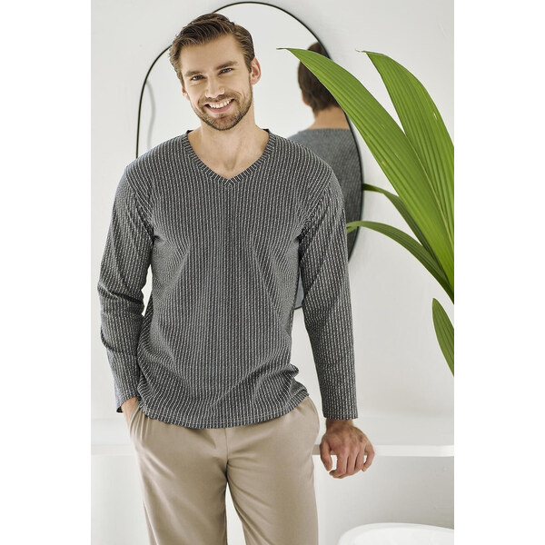 Taro Luca 3482 long/r 3XL-4XL Z25/26 pánske pyžamo 65448279