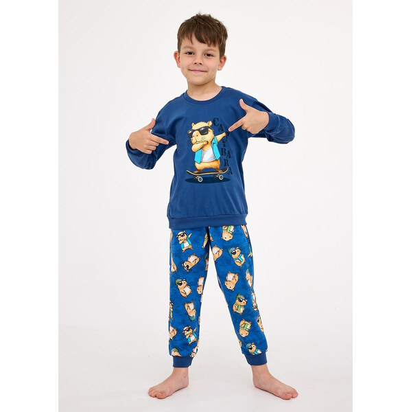 Cornette Kids Boy 593/177 Capybara pyžamo dĺžka/r 86-128 65448354