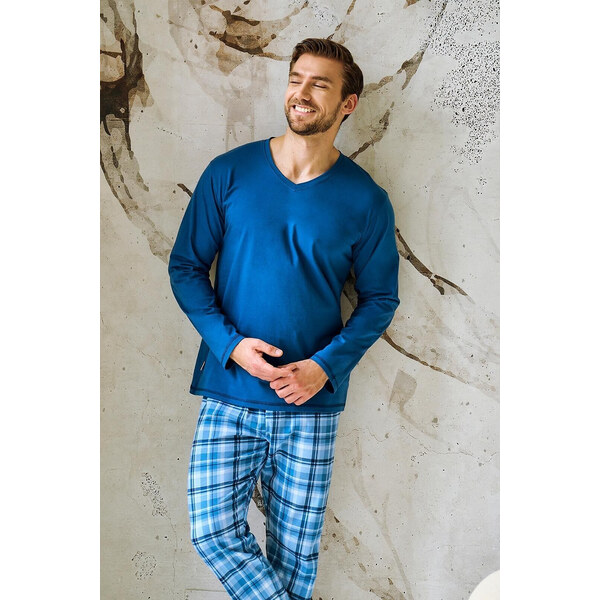 Taro Mark 3476 long/r 3XL-4XL Z25/26 pánske pyžamo 65448497