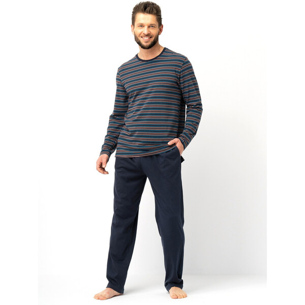 Pánske pyžamo Key MNS 315 B25 dĺžka/r M-2XL 65448508