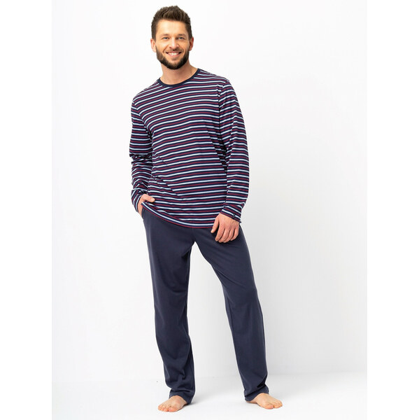 Pánske pyžamo Key MNS 316 B25 dĺžka/r M-2XL 65448509