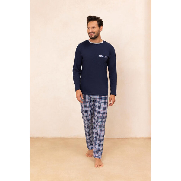 Regina 488 long/r M-XL Z25/26 pánske pyžamo 65448661