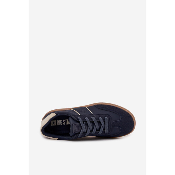 Big Star Shoes Pánske nízke tenisky Big Star - tmavomodré 65464170