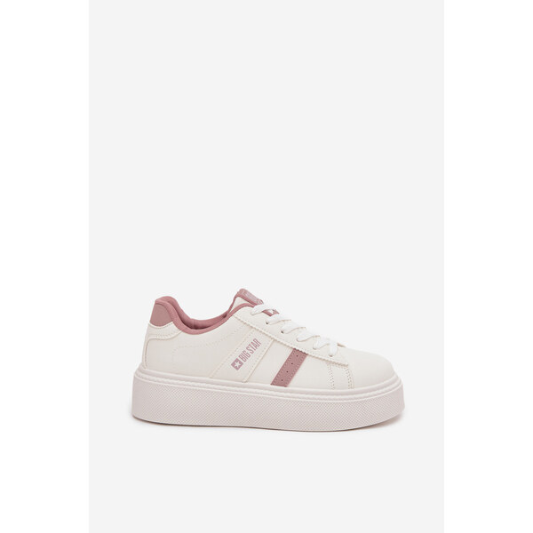 Big Star Shoes Dámske tenisky na platforme Big Star - biele 65449018