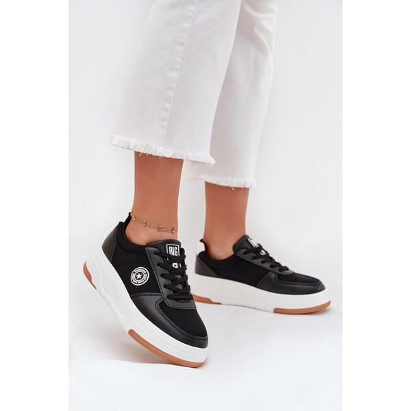 Big Star Shoes Sneakersy Damskie Na Platformie Big Star RR274573 HI 66663616