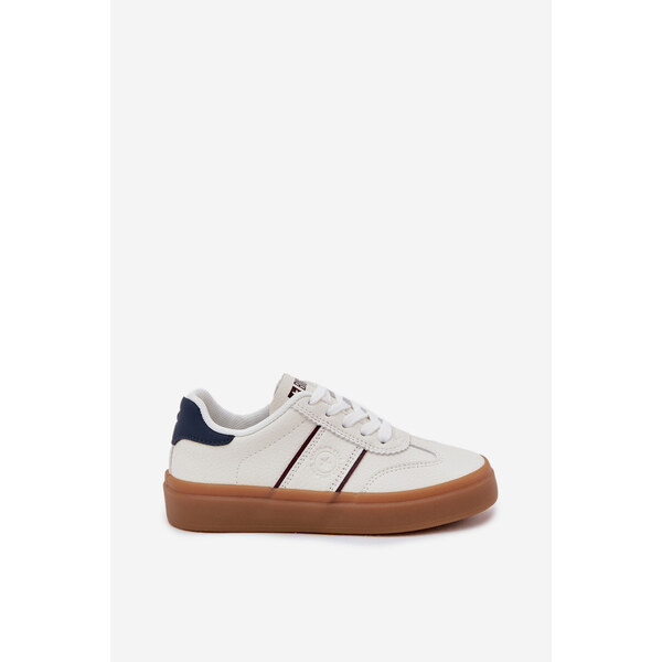 Big Star Shoes Sneakersy Dziecięce Big Star SS374024 Białe 66663624