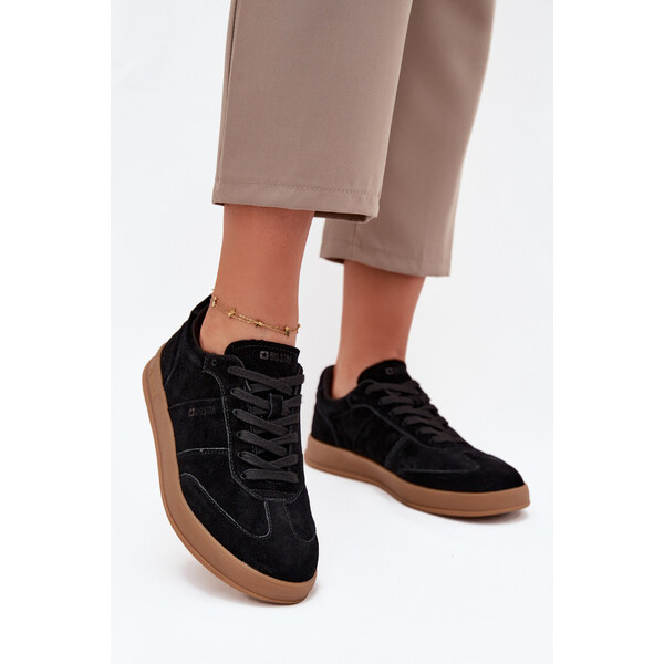 Big Star Shoes Zamszowe Sneakersy Damskie Big Star SS274673 HI-POLY 66663540