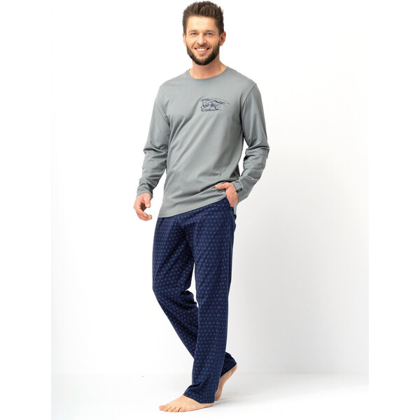 Pánske pyžamo Key MNS 612 B25 long/r M-2XL 65449194