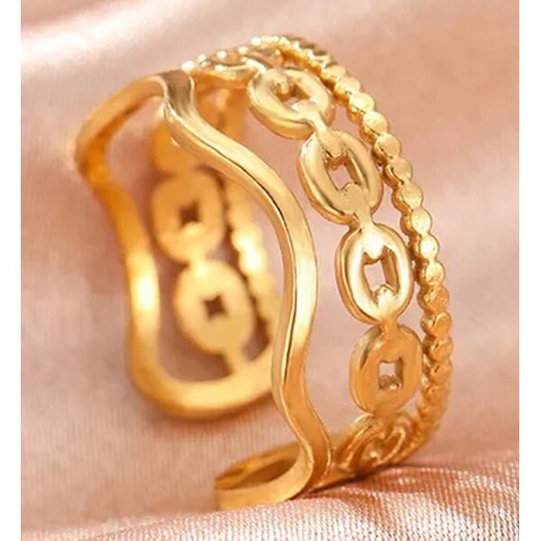 Oceľový prsteň Glare 260 65379292