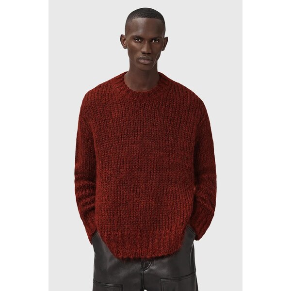 Sveter s prímesou vlny AllSaints MYLES 66817190