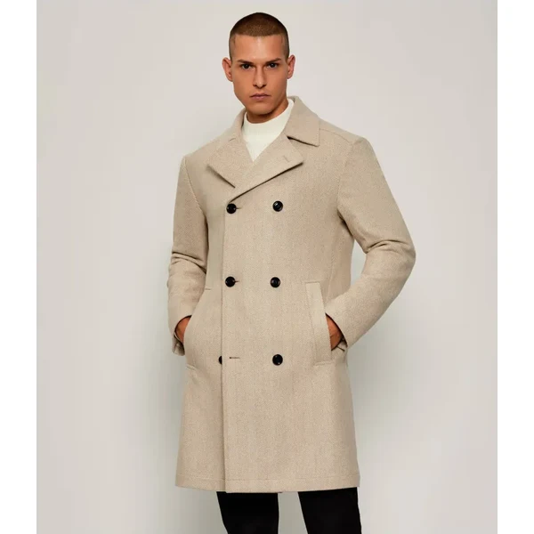 Joop! Vlnený kabát Beale 65384493