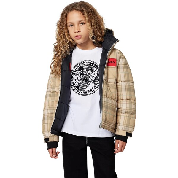 Detská páperová obojstranná bunda HUGO 65857352