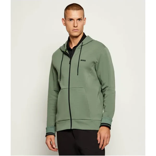 BOSS GREEN Mikina FZ Hoodie Zone | regular fit | stretch 65387259