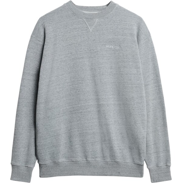 Superdry Mikina Essential sivá melírovaná 65877295