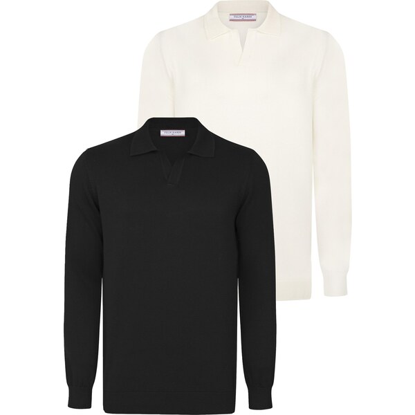 Felix Hardy Sveter čierna / biela 65659995