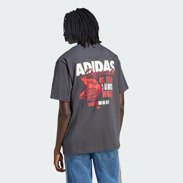 Adidas TRIČKO NEW PIZZA BOX GRAPHIC TEE 65293018