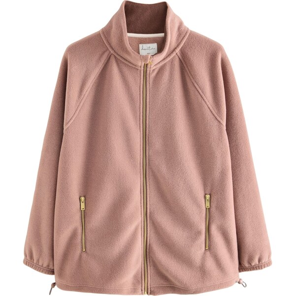 Next Flisová bunda mokka 65922194