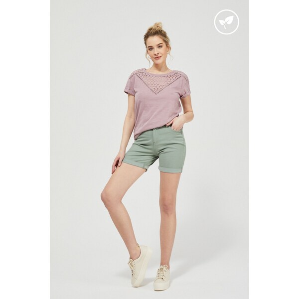 Moodo Lyocell Shorts - Olive 65388479