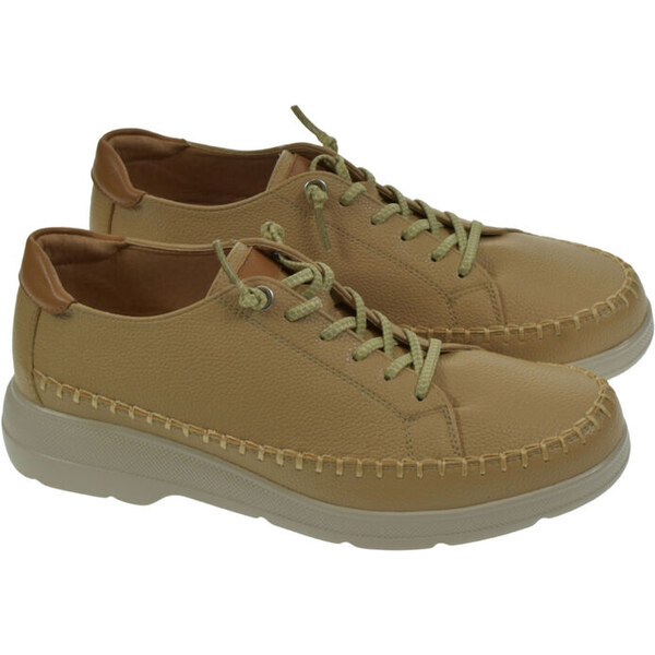 COMER Dámske hnedé poltopánky MERRY 65389409